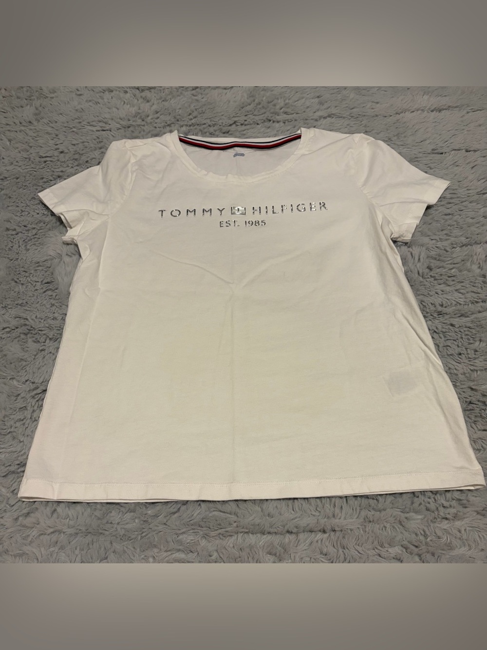 Tommy Hilfiger Metallic Logo T-Shirt